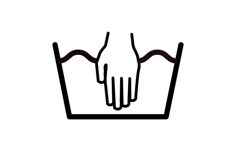 Handwäsche Symbol