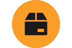 Symbol für Onlinebestellung
