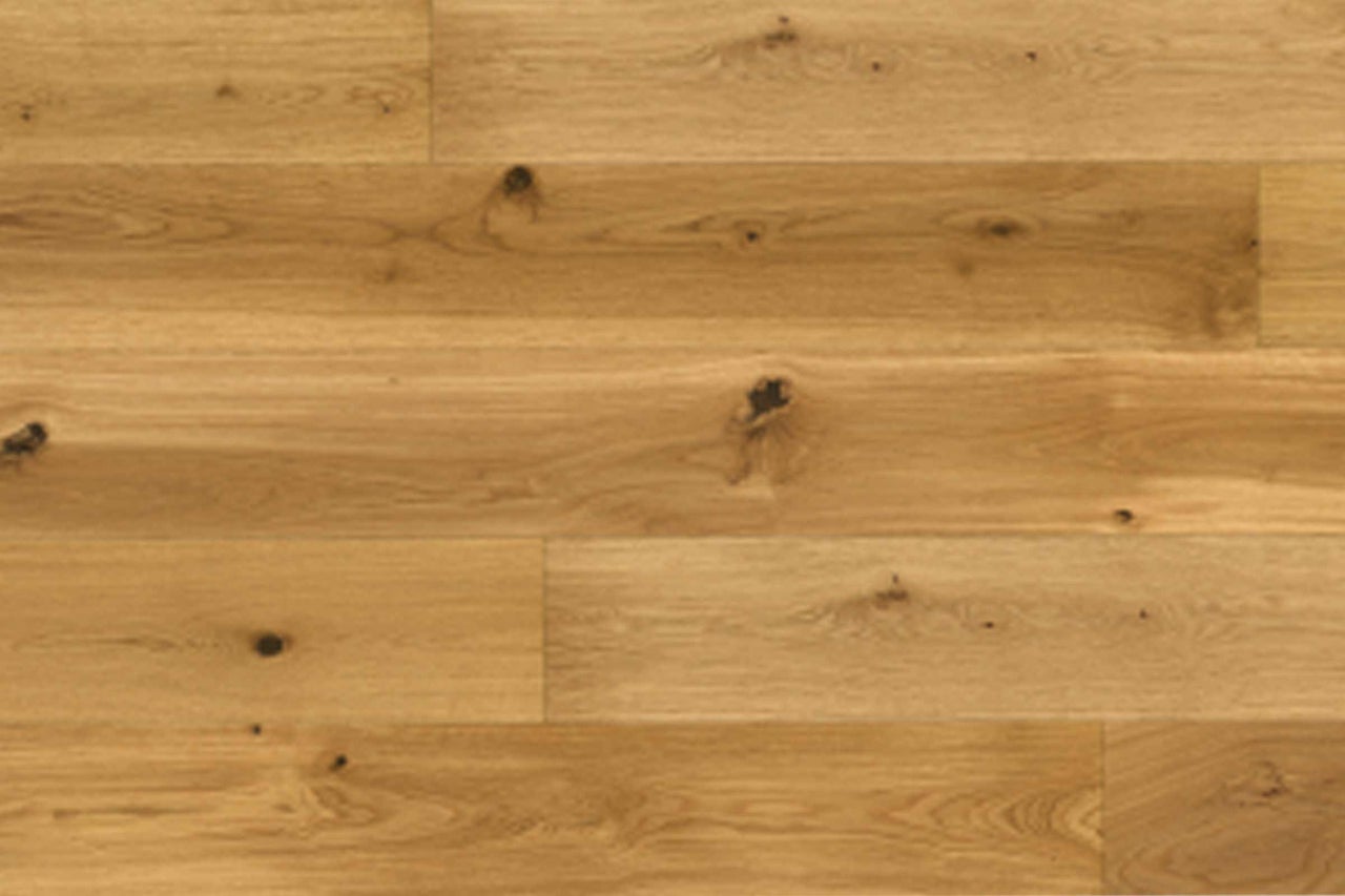 Holzfußboden aus Eiche