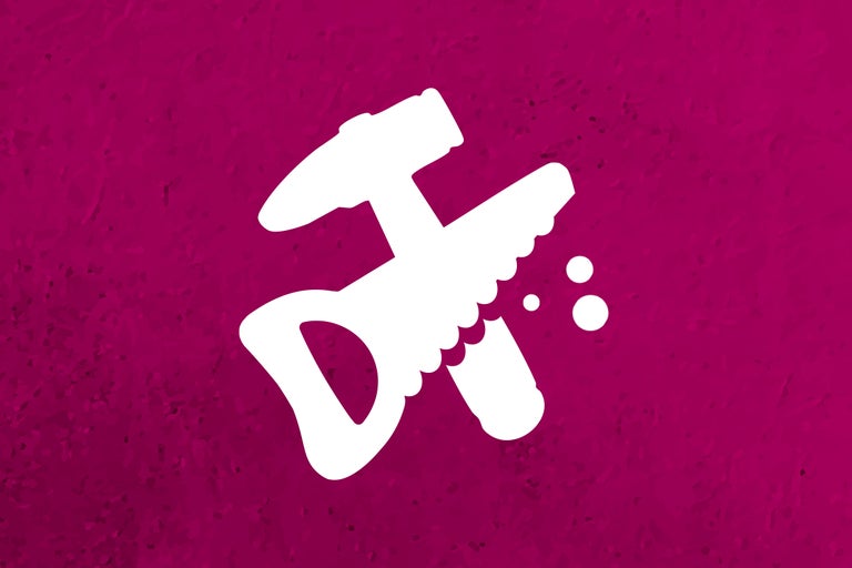 Symbol für Hammer und Säge