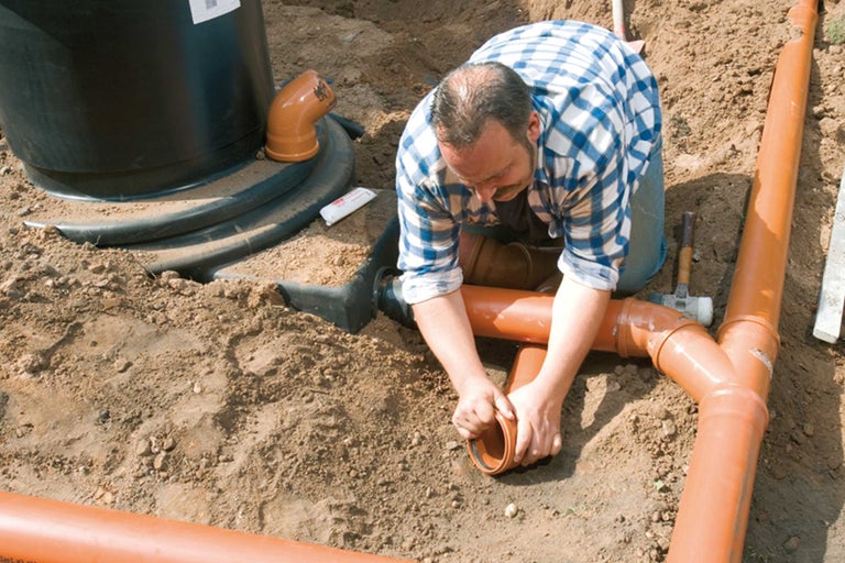 Abwassersysteme für Hof und Garten