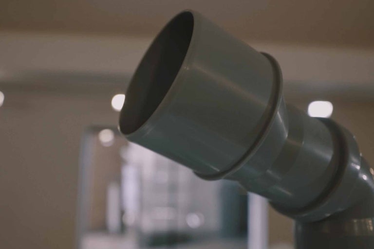 Abflussrohrbogen aus Kunststoff