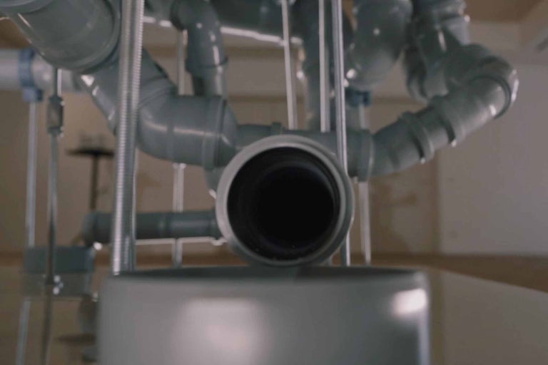 Abwasserrohrsystem aus Kunststoff