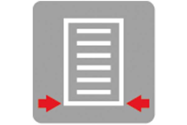 Symbol für Minimalbreite
