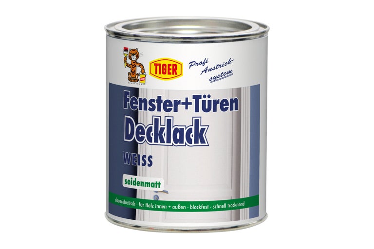 Dose Fenster- und Türenlack, seidenmatt