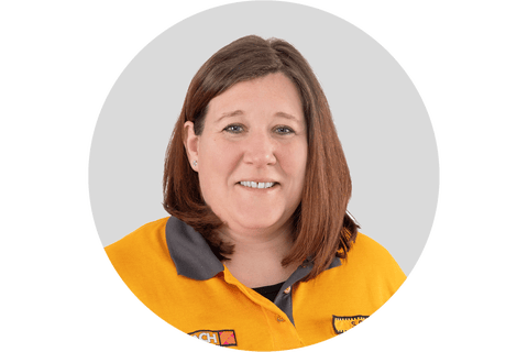 Porträt einer Hornbach Mitarbeiterin