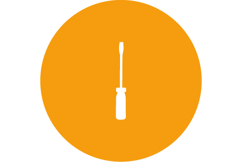 Symbol Schraubendreher