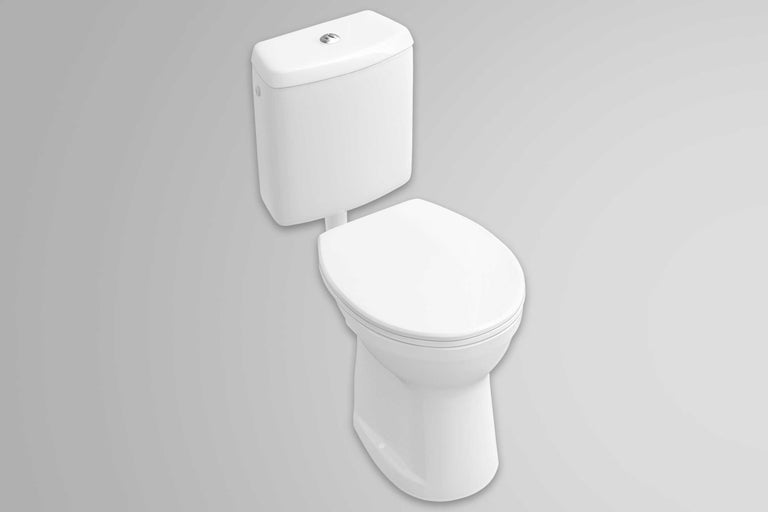 Stand-WC aus Keramik