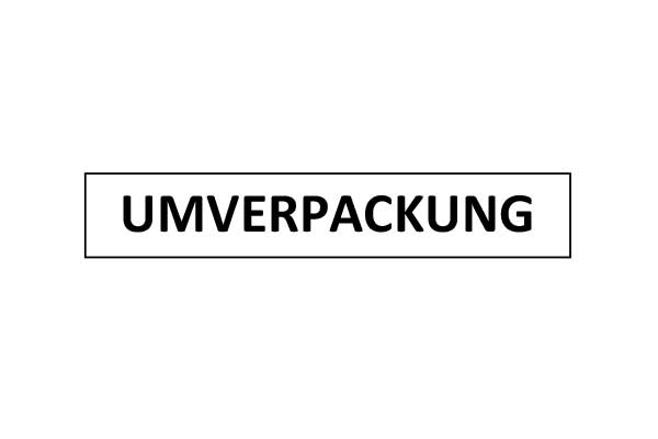 Umverpackung Zeichen