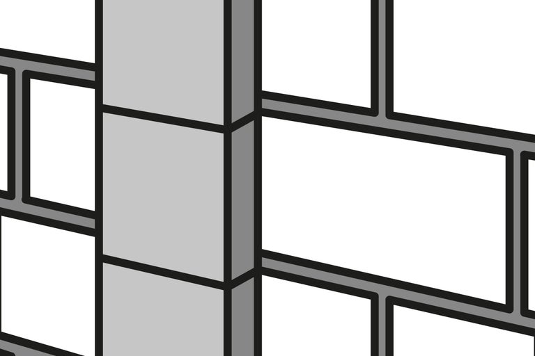 Abbildung eines Fensterrahmens