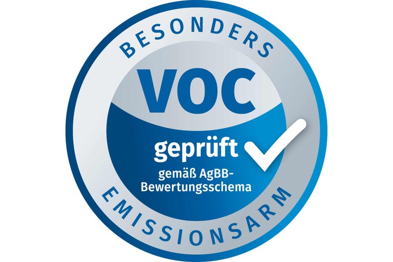 VOC geprüft Siegel: Besonders emissionsarm