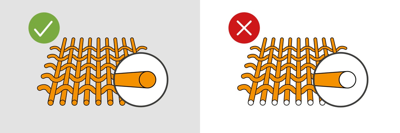 Der Vergleich: Spinndüsengefärbte Stoffe vs. garngefärbte Stoffe