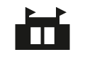 Symbol für Schloss