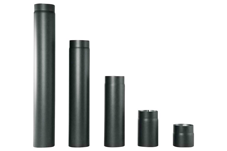 Verschiedene Rauchrohre für Ofen