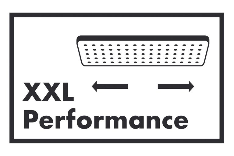 XXL Performance Duschkopf Symbol