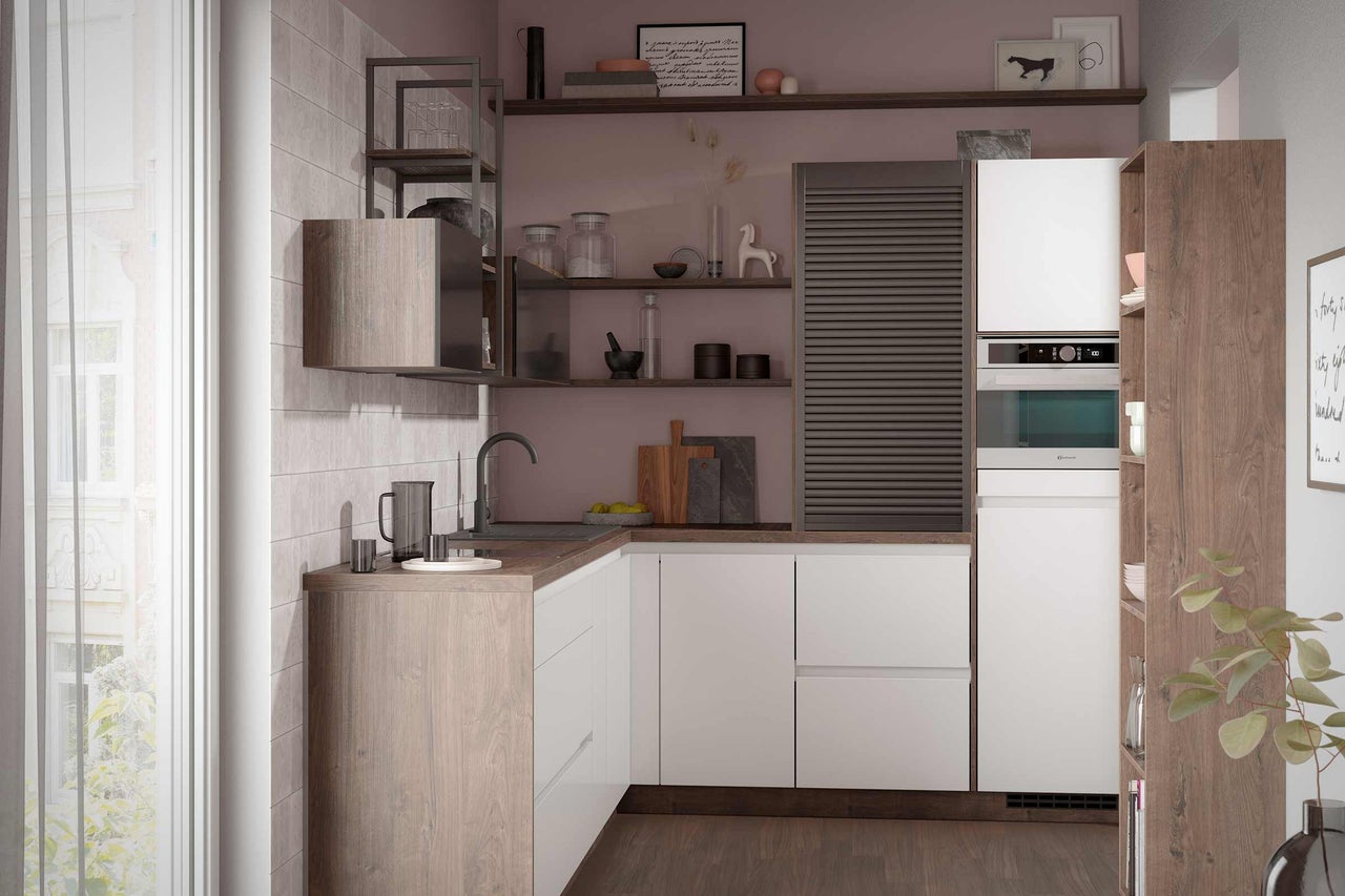 kleine küche einrichten: ideen für kleine küchen | hornbach