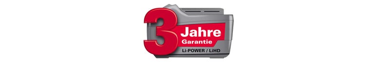 Drei Jahre Garantie auf Li-Power und LiHD Akkupacks