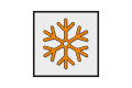 Symbol für Frostbeständigkeit oder Kältefestigkeit