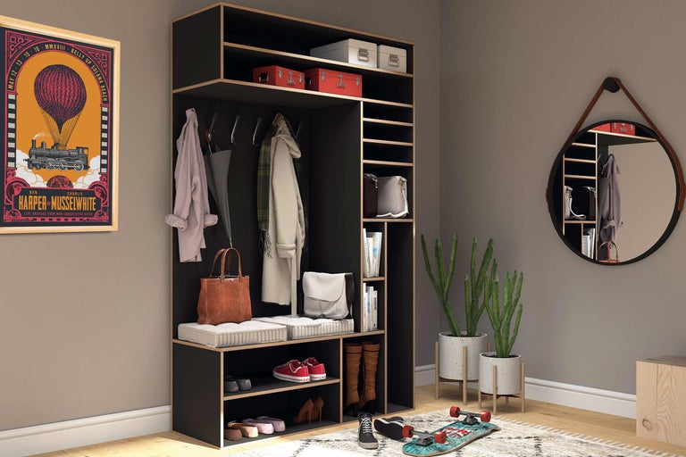 Garderobe selber bauen