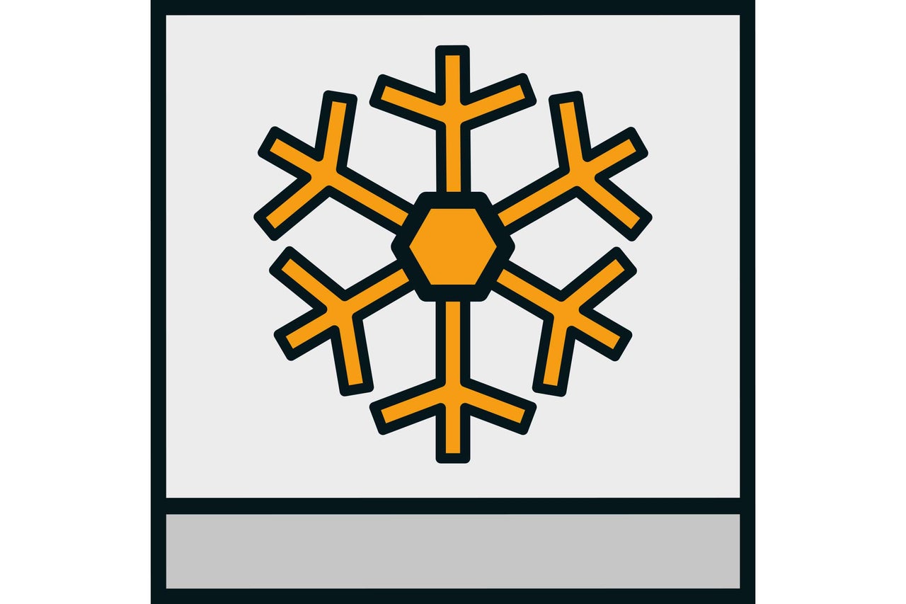 Symbol für Frostbeständigkeit