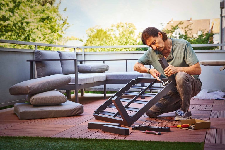 Gartenmöbel selber bauen