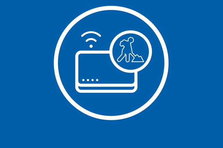 Symbol für kontaktlose Bezahlung und Erdarbeiten