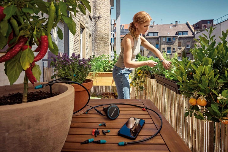 Bewässerungssystem Balkon: Topfpflanzen smart bewässern