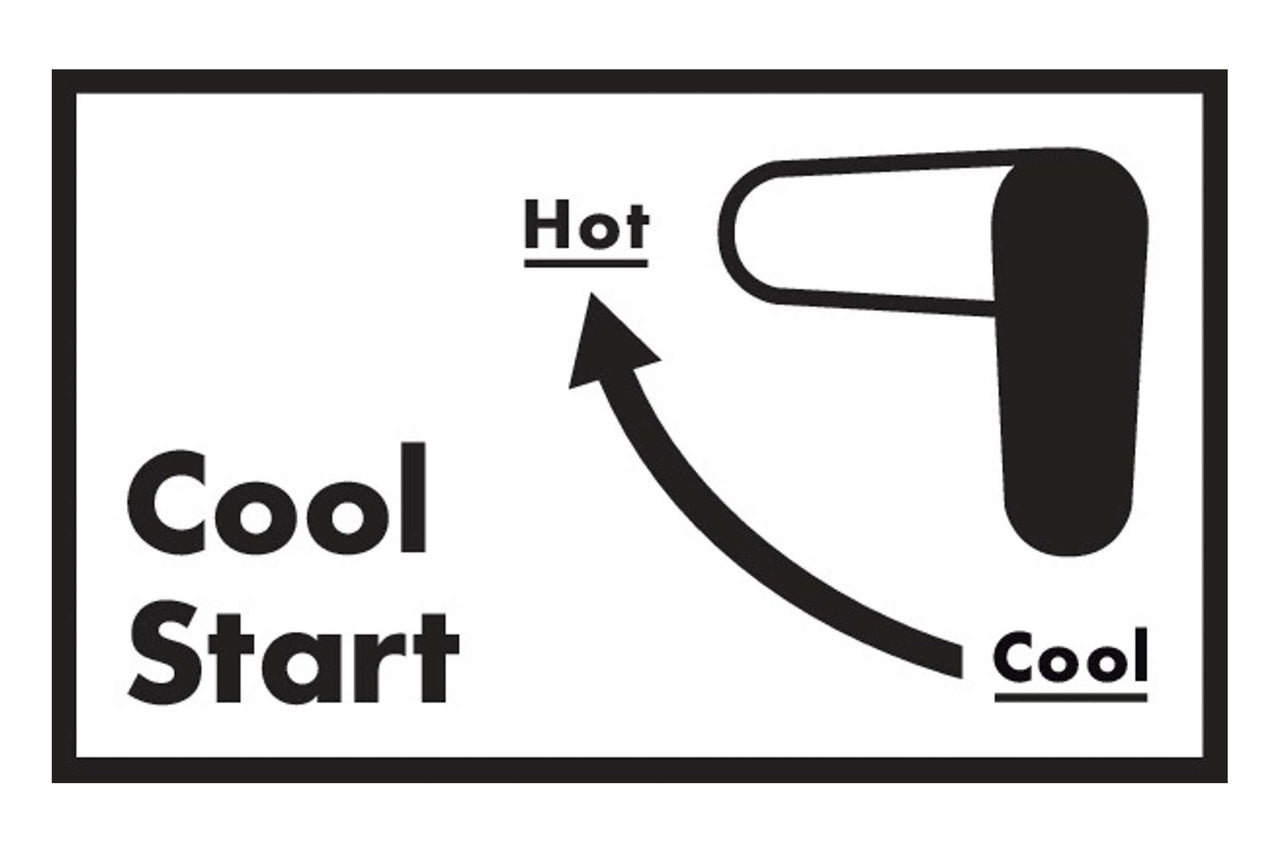 Kühlstart Symbol