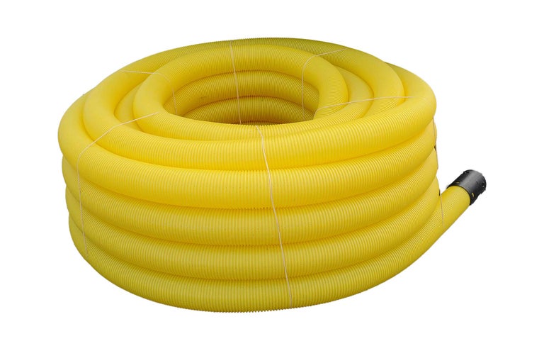 Drainagerohr Rolle aus Kunststoff