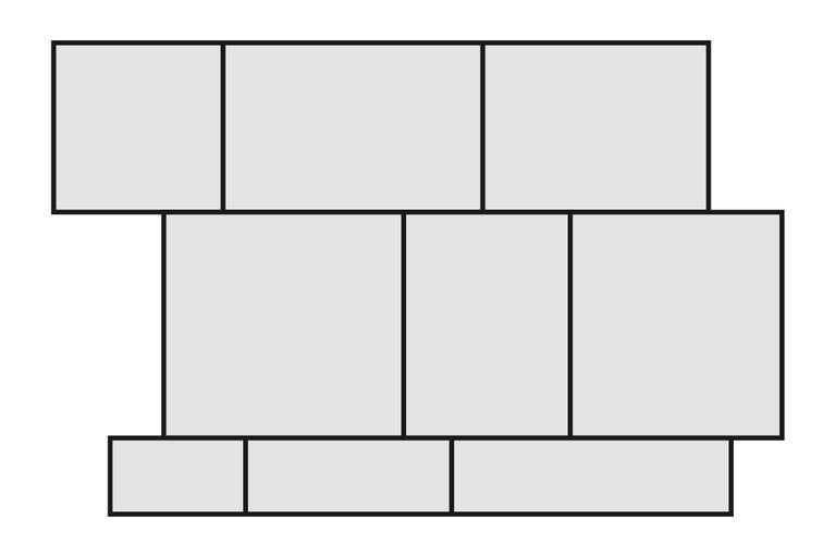 Verlegemuster für Pflastersteine