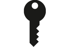 Symbol für Schlüssel