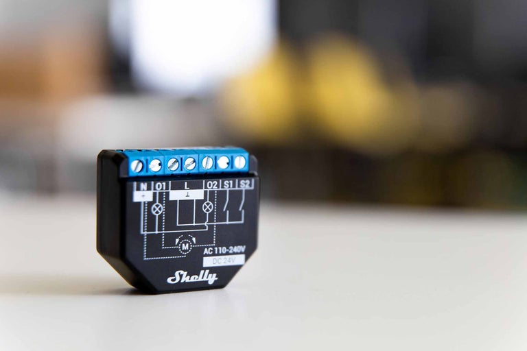 Shelly Logo Intelligenter Schalter zur Steuerung von Geräten