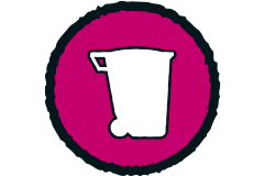 Mülleimer Symbol