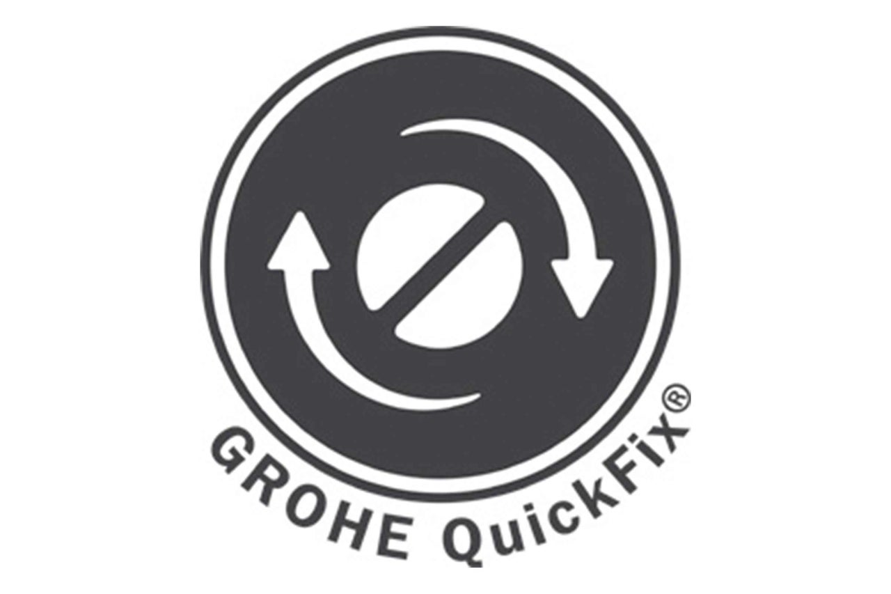 Grohe QuickFix Symbol für einfache Installation