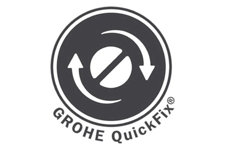 Grohe QuickFix Symbol für einfache Installation