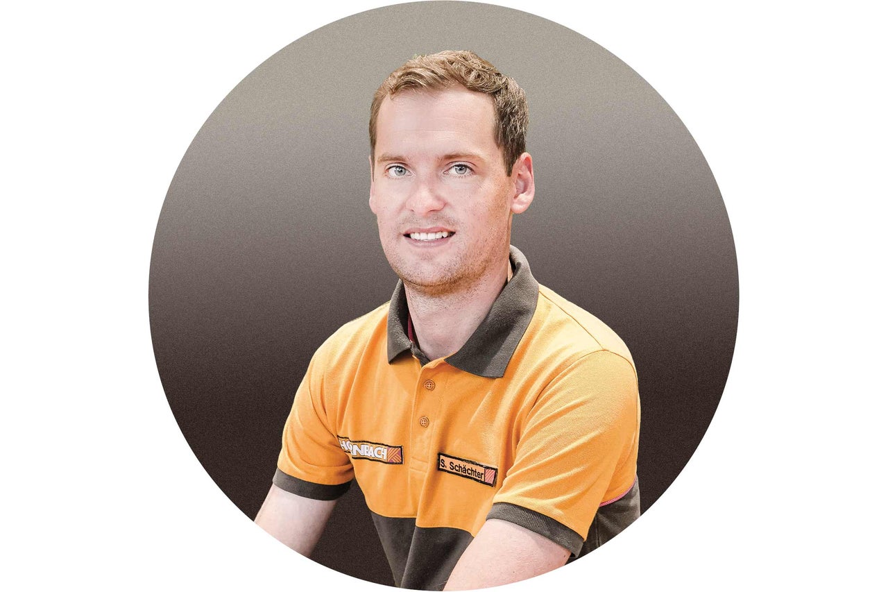 Porträt eines Hornbach Mitarbeiters