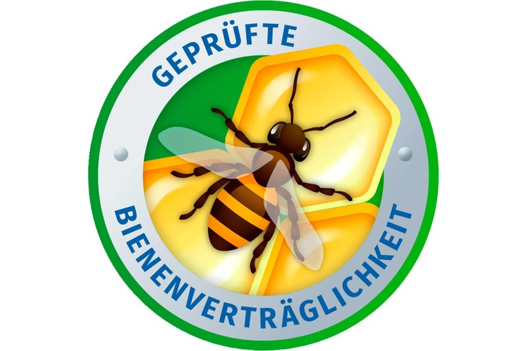 Geprüfte Bienenverträglichkeit Siegel