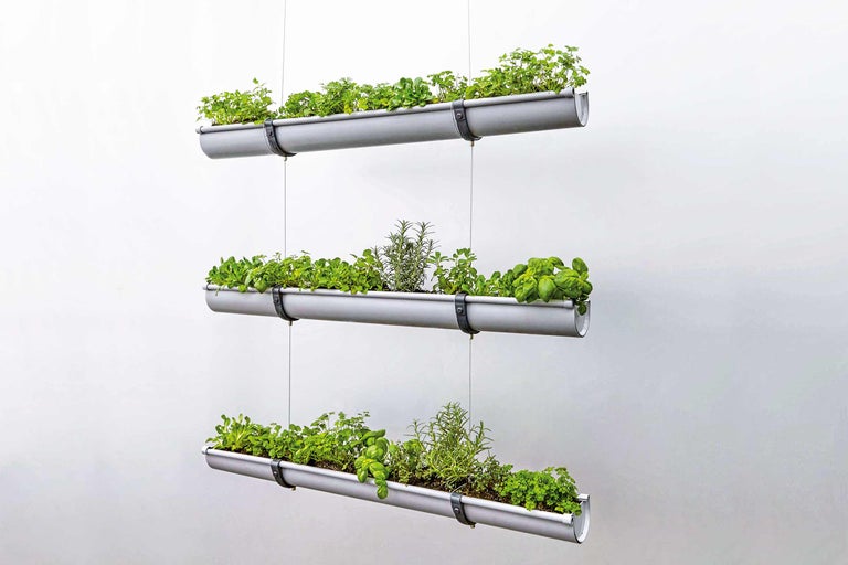 Hängendes Kräuterregal mit drei Etagen für den Garten