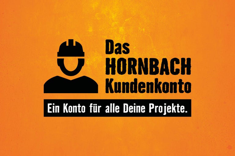 Hornbach Kundenkonto: Ein Konto für alle Projekte