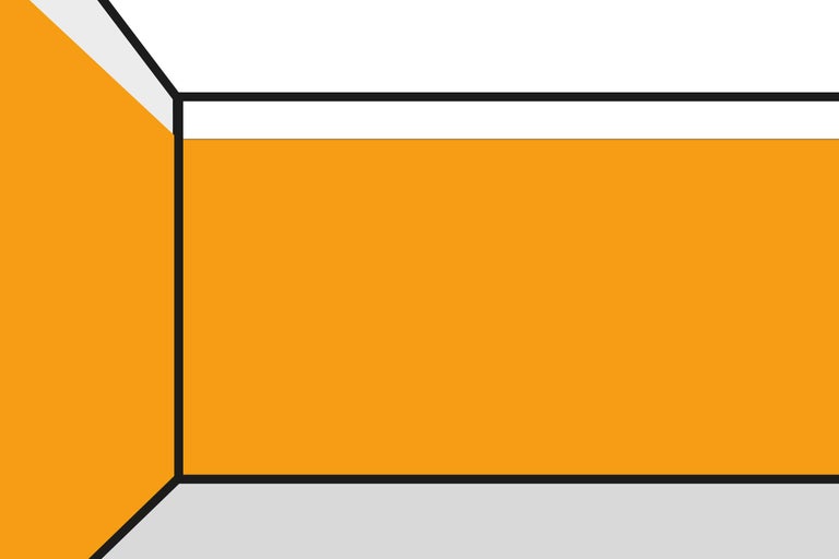 Illustration einer Raumecke