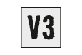 Symbol Kennzeichnung Version drei