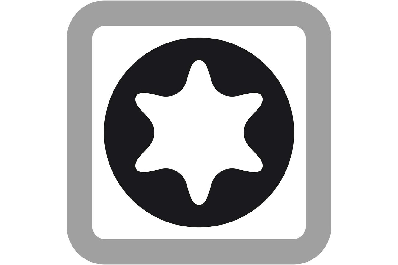 Torx Schrauben Symbol