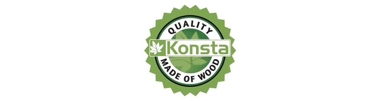 Konsta Qualitätssiegel aus Holz