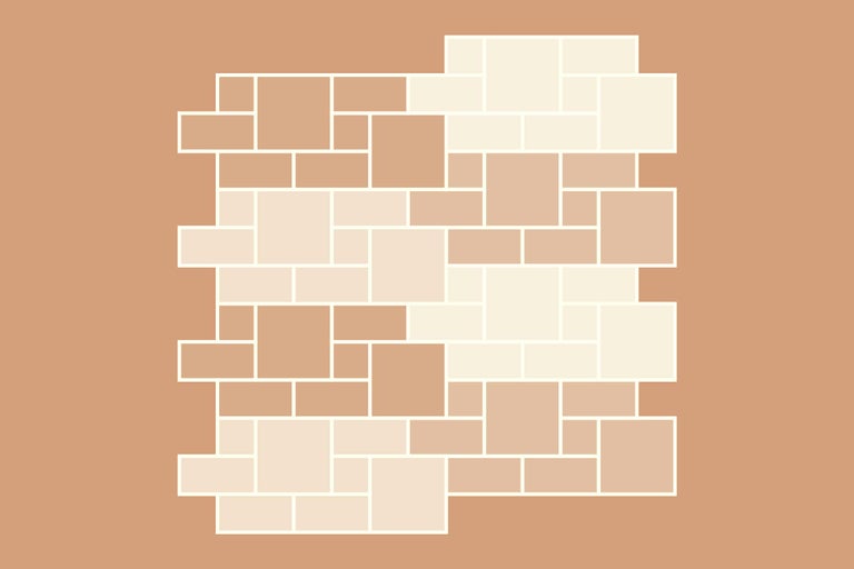 Verlegemuster für Pflastersteine