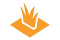 Symbol für Rasen oder Kunstrasen