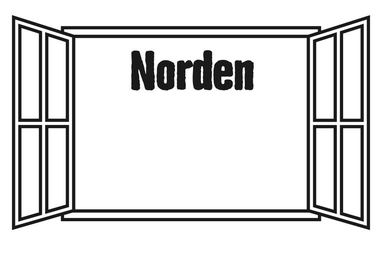 Norden Fenster Illustration