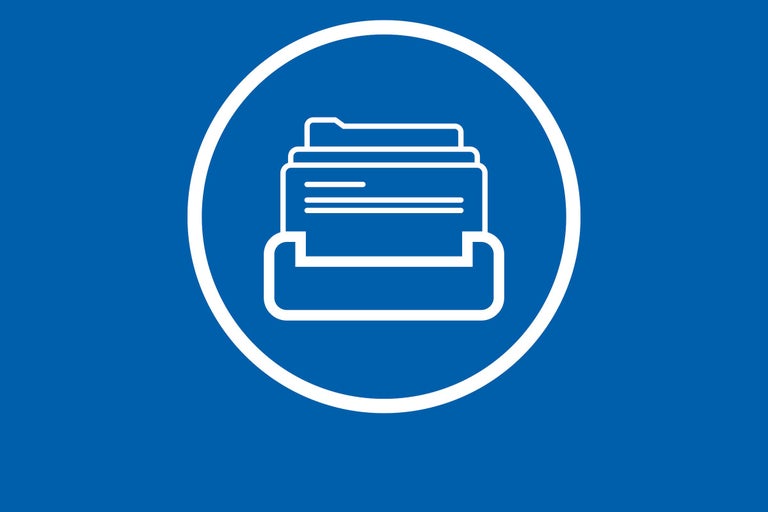 Symbol für Aktenablage