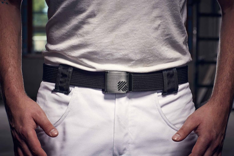 Hose mit Gürtel