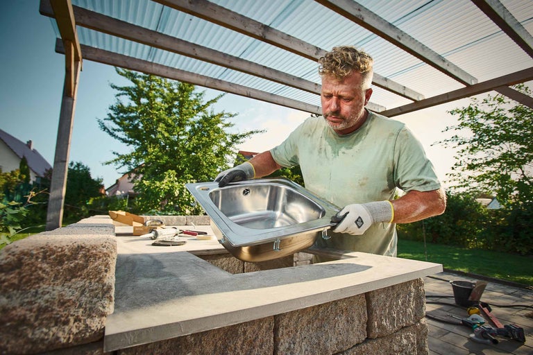 Outdoor-Küche selber bauen