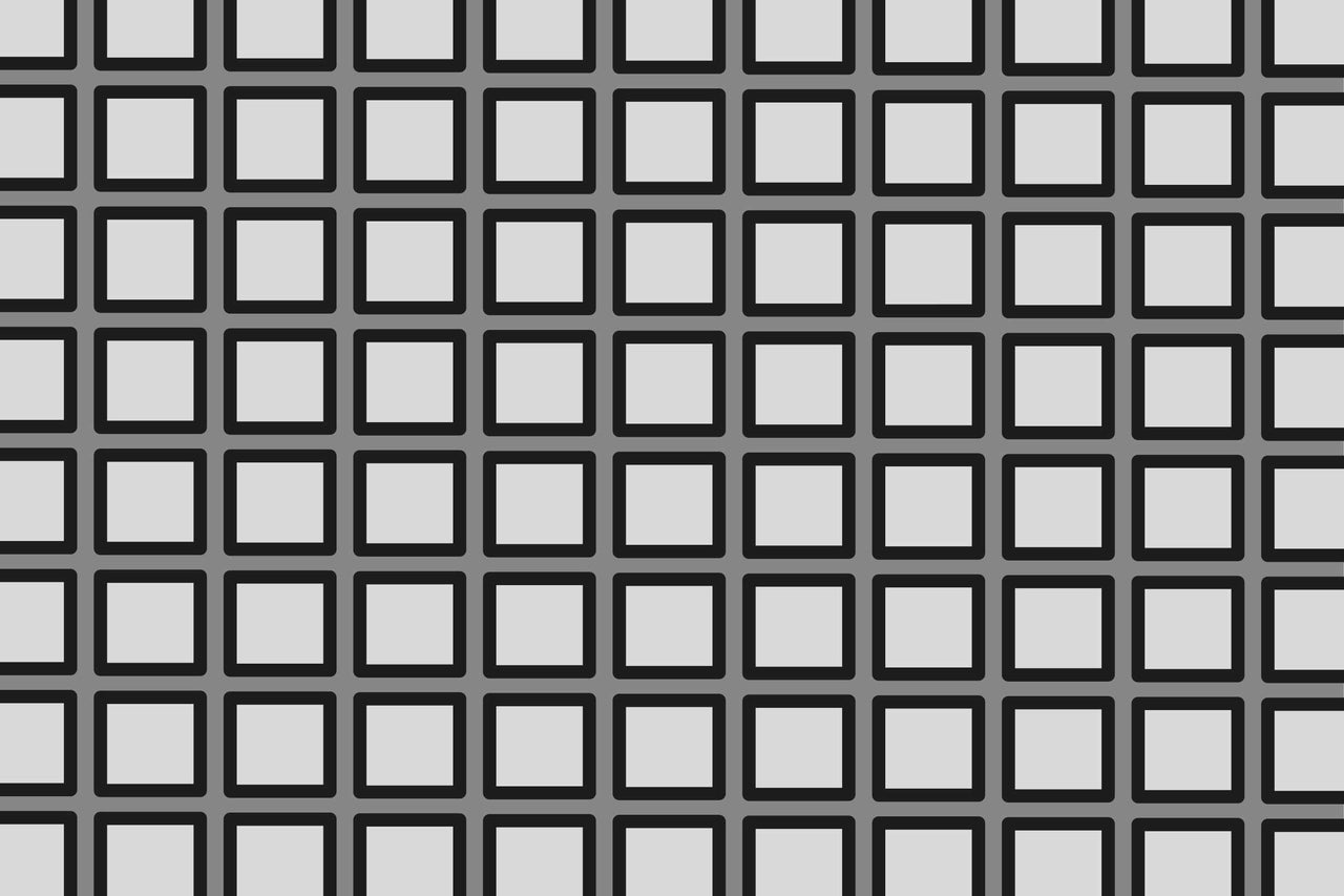 Quadratisches Rastermuster
